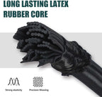Strong and Durable Bungee Cord - 3/8" x 50ft Elastic Cord, Kayak Stretch String Rope, Bungee Shock Cords for Repairing Tent Poles, DIY, Tie Downs, Black