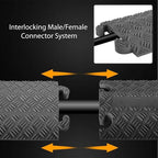 Pyle 80-Inch Rubber Cable Protector Ramp - Channel Heavy Floor Cord Concealer for Extension Cords & Hoses, Driveway Protective Covering Armor, 11,000 lbs Load Capacity, Indoor/Outdoor Use (Pack of 2)