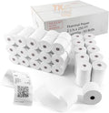 (50 Rolls) 2 1/4" x 230' Thermal Paper, POS Receipt Paper for Retail Business Cash Register, Fits Most Credit Card Terminal