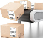 Label KINGDOM 4 x 6 Inch Direct Thermal Shipping Label Roll, 500 Sheets for Rollo Zebra Munbyn or Other Thermal Printer Used on FedEx, USPS, UPS, DHL for Address Label, 1 Roll