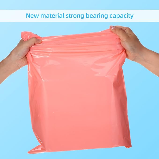 Outus 120 Pcs Poly Mailer Envelope 4 Sizes Shipping Bags Self Adhesive Clasp Envelope Self Adhesive Tear Proof Mailing Covers(8 x 12 In, 10 x 14 In, 13 x 18 In, 15 x 20 in,Mixed Color)