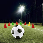 7 Inch Plastic Traffic Cones Sport Training Agility Marker Cone for Soccer, Skating, Football, Basketball, Indoor and Outdoor Games