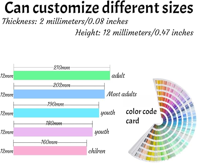 Custom Silicone Wristbands Bulk, Personalize with Text, Logo & Icons, 30/100/500/1000PCS, Rubber Bracelets for Events, Fundraisers, Gifts & Awareness, 100% Soft Silicone, Multiple Sizes & Colors
