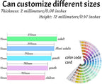 Custom Silicone Wristbands Bulk, Personalize with Text, Logo & Icons, 30/100/500/1000PCS, Rubber Bracelets for Events, Fundraisers, Gifts & Awareness, 100% Soft Silicone, Multiple Sizes & Colors