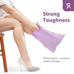 Fuxury Poly Mailers 12x15.5Inch 50 Pcs, Waterproof Shipping Bags for Clothing, Strong Adhesive Heavy Duty Shipping Mailing Envelopes, Self Seal Mailers Poly Bags for Business,Light Purple