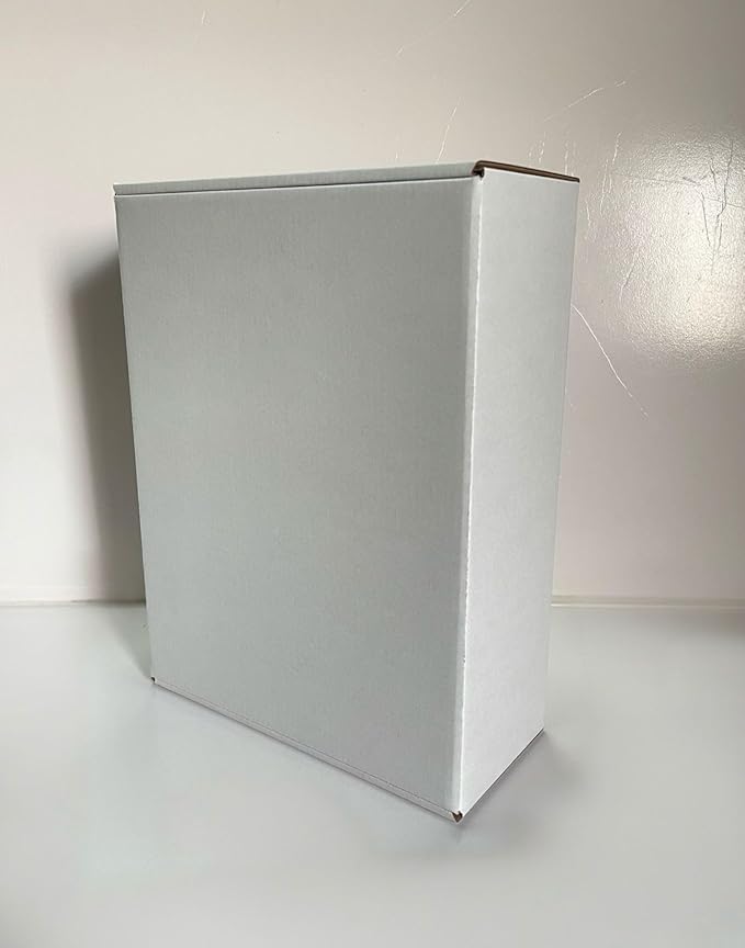12x9x4 Shipping Boxes Set of 20, White Small Corrugated Cardboard Box, Mailer Box