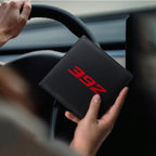 Leather Car Registration and Insurance Cards Holder Compatible with Dodge Challenger Durango SRT 392 Cars, Vehicle Glove Box Car Organizer with Magnetic Shut, Documents License for 392 Owners
