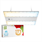 ASD LED Linear High Bay Light Fixture, Commercial Shop Lighting | 3CCT, Dimmable, Angle Adjustable, DLC Premium, UL Listed | 220W 36000LM 3500-5000K 100-277V | Warehouse, Garage, Workshop Lamp | White