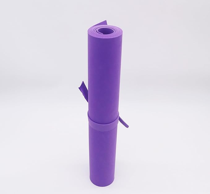 OISAKLD Purple EVA Foam 2mm-10mm 13.7"×39" Craft Foam Sheet 74 kg/m³ EVA Foam Cosplay for Craft Model Cosplay 2mm