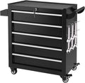 5-Drawer Tool Chest on Wheels, Rolling Metal Toolbox with Wheels & Drawers, Tool Cart Cabinet, Suitable for Garage, Moving/Gift/Daily Use