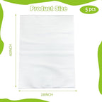 5 Pack 28x40in Cushion Foam Pouches Moving Packaging Supplies Shockproof