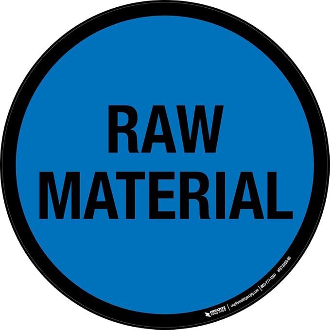 Raw Material - Floor Sign 32" x 32" - Permanent