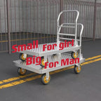 Folding Platform cart Dolly cart Push Cart Dolly Moving Platform (Small 27X19INCH 1500LBS)