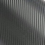 3D Black Carbon Fiber Vinyl Bubble Car Wrap Film Automotive DIY Decals (108" x 48" / 9 FT x 4 FT)