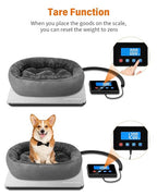 Shipping Scale 0.5oz-440lb High Accuracy Postal Digital Weight Luggage Scale for Packages Warehouse Home Small Business Pet Food Mail