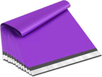 UCGOU Poly Mailers 14.5x19 Inch Purple 100 Pack Large Shipping Bags #7 Strong Thick Mailing Envelopes Self Sealing Adhesive Waterproof and Tear Proof Boutique Packaging Postal for Clothing