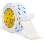 Double Sided Tape 2"×16.5Ft, Mounting Tape Heavy Duty No Residue, Removable PE Foam Tape Strips, Extra Strong Adhesive Tape Waterproof for Walls Home Office Decor Crafts Paint Picture Poster