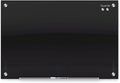Quartet Magnetic Dry Erase Board, 96" x 48" Glass Whiteboard for Wall, Infinity, Black (G9648B)