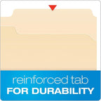 Pendaflex Manila Fastener Folders, Legal Size, 1 Fastener, 1/3 Cut, 50/BX (FM310EE)