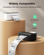 SVANTTO 4x6 Thermal Labels, Strong Adhesive and Perforated Shipping Labels, Thermal Printer Labels for Mailing Postage Address（500Pcs/Stack）