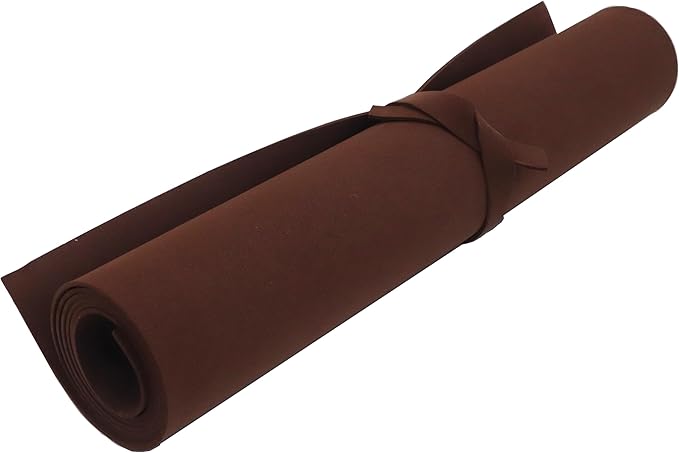 OISAKLD Brown EVA Foam 2mm-10mm 13.7"×39" Craft Foam Sheet 74 kg/m³ EVA Foam Cosplay for Craft Model Cosplay 2mm