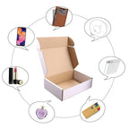 Shipping Boxes, 12"x9"x4" Which is Anti-Impact Come with Exquisite Sealing Label.Suitable E-Commerce Packaging, Shipping Packaging.