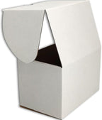 8x6x6 inches Small Shipping Boxes Set of 25 - White Mailer Corrugated Cardboard Boxes for Shipping Packaging Mailing Products