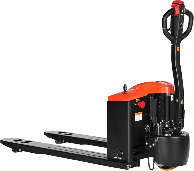 VEVOR Electric Pallet Jack, 4400 lbs Load Capacity, Lithium Battery Powered Pallet Jack Truck with 48L x 27W Inch Forks for Material Handling, Suitable for Warehouse, Supermarket, Manufacturing
