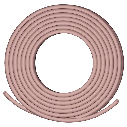 XHF 1/8 Inch 20Ft 3:1 Waterproof Heat Shrink Tubing Roll Marine Grade Adhesive Lined Heat Shrink Tube, Insulation Sealing Oil-Proof Wear-Resistant Brown