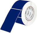 Perco Dark Blue 3x5 Inch Perforated Sticker Labels — 150 Stickers/Roll — with Permanent Adhesive for Inventory Management, Color Coding, Moving Boxes, Retail, Organizing, Crafting & More — Made in USA