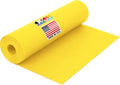 USA Made 12" x 1200" Yellow Kraft Paper Roll, 45 lbs Thickness, American Quality Colored Kraft Paper for School, Poster Arts, Crafts, Bulletin Board Roll - Odorless, Non-Toxic, Safe for Kids