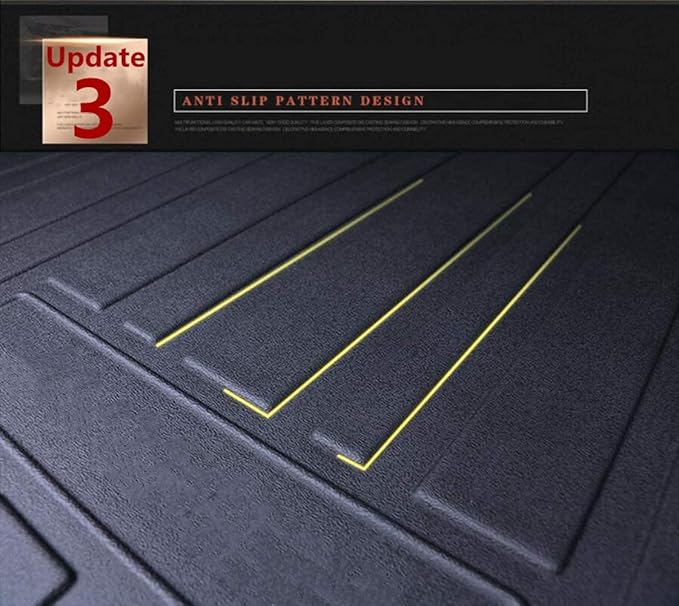 Escape Cargo Mat, All Weather Rear Trunk Tray Cargo Liners Protector Custom Fit Compatible with Ford Escape 2013-2019/Lincoln MKC 2015-2019 Models, 3D Waterproof Durable Odorless Flexible Accessories