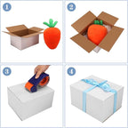 Hoikwo 9x7x5 Shipping Boxes Set of 30, White Corrugated Cardboard Box for Small Business for Packaging Mailing