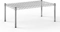 21''W x 36''L x 14''H Chrome Plated Wire Dunnage Rack | Off The Floor Storage