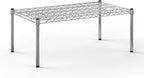 21''W x 36''L x 14''H Chrome Plated Wire Dunnage Rack | Off The Floor Storage