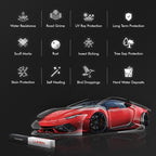 Lumen Clear Vinyl Wrap Paint Protection Film (PPF) For Cars | 60" x 50' | Top Coated Clear Vinyl Hybrid Protective Film For Cars | Scratch & Stain Resistant, Self-Healing, UV Protection, Universal Fit