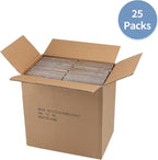 Hoikwo 5x5x5 Shipping Boxes Set of 25, White Corrugated Cardboard Box for Small Business for Packaging Mailing