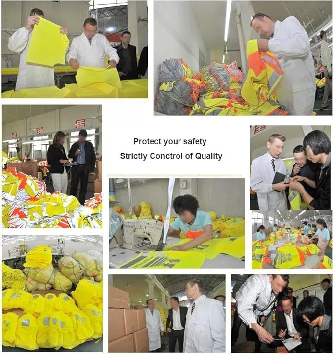 Personalized High Reflective Safety Vest Custom Hi Vis Safety Vest Men Women Construction Workwear Security Vest