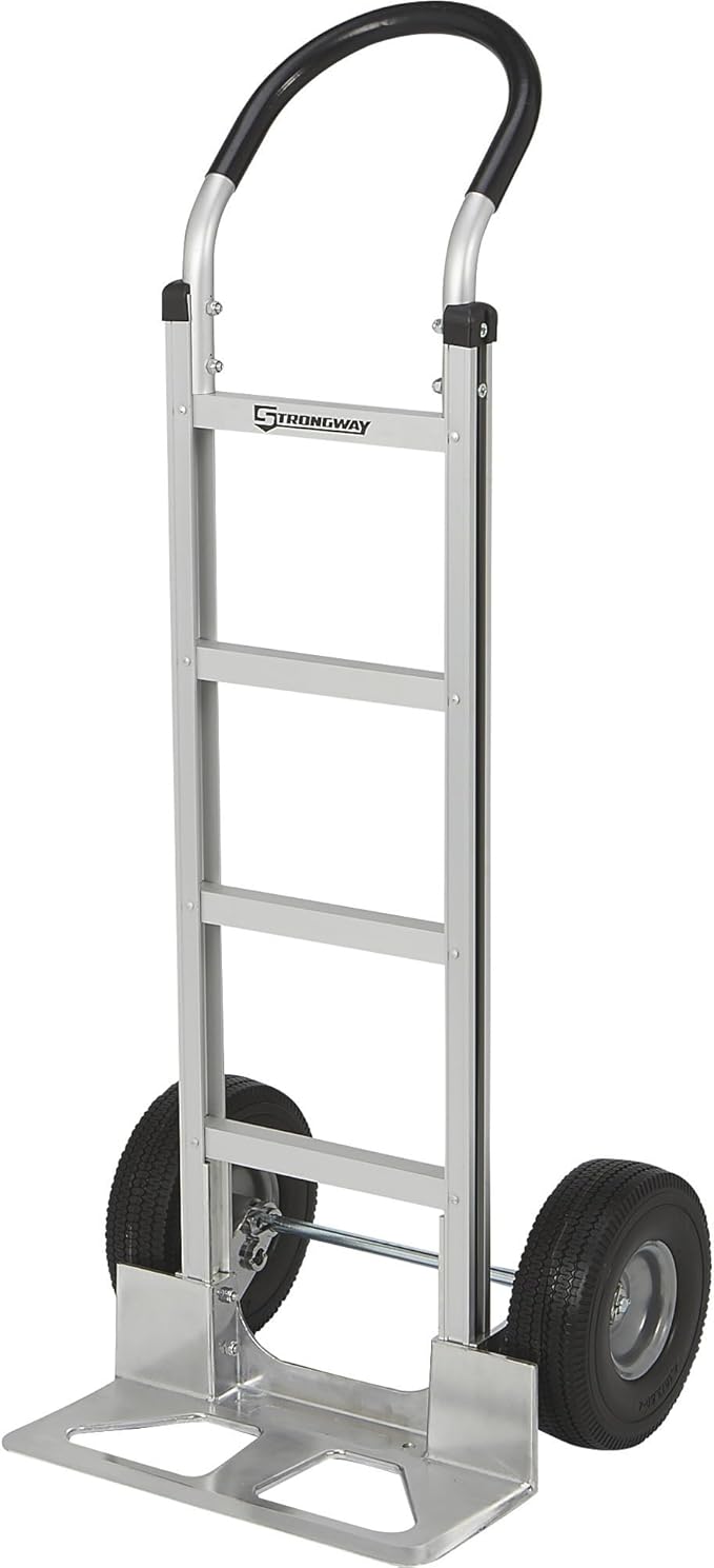 Strongway Aluminum Hand Truck - 600-Lb. Capacity