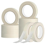 Masking Tape 1 inch Wide, 12 Rolls General Purpose Masking Tape Bulk for Painting, Labeling, Art, Office, Home, Craft, 1 Inch x 55 Yards x 12 Rolls, 660 Yards in Total