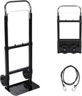 RedSwing Dolly Cart Folding Hand Truck, Portable Convertible Dolly Heavy Duty, Foldable Collapsible Cart for Moving Luggages, Warehouse, Office, Home, 180Lbs Load Capacity