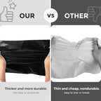 Metronic Poly Mailers 10x13 120000 Pack, Small Shipping Bags for Clothing, Waterproof Mailers Poly Bags, Shipping Envelopes Mailing Bags for Business, Bulk, Black