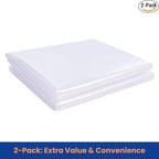 VICMORE Twin Mattress Bags 2-Pack - Heavy Duty Mattress Protector for Moving & Storage, 1.5 Mil Thick Plastic Covers, Tear-Resistant Dustproof, Fits Twin/Twin XL