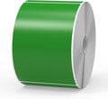 500 Pcs Rectangle Inventory Stickers Vinyl 3 × 5 Inch Moving Labels for Storage Bins Self Adhesive Color Coding Labels Waterproof Removable for Boxes Warehouse Classroom Office, Green