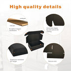300 Pack 6x4x2'' Small Shipping Boxes, Corrugated Cardboard Mailers for Business, Black (CM642B-300)