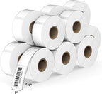 Compatible Direct Thermal Labels Replacement for Dymo 30336 (1" x 2-1/8") 12 Rolls Return Address & Barcode Labels - Use with Labelwriter 450, 450 Turbo, 4XL Printers - 500 Labels/Roll