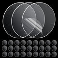 30PCS Double Sided Adhesive Pads for Mounting, 2in Two Sided Pre-Cut Circle Tape, Sticky Tack Double Sided Tape for Walls Hanging, 2 Sided Nano Wall Mount Heavy Duty Removable Clear 50mm