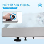 Animal Digital Scale, 200KG/440Lbs Electronic Stainless Steel Veterinary Scale Heavy Duty Digital Livestock Platform Scales with LCD Display & Power Adaptor for Animal Pet Cat Dog (440Lbs)