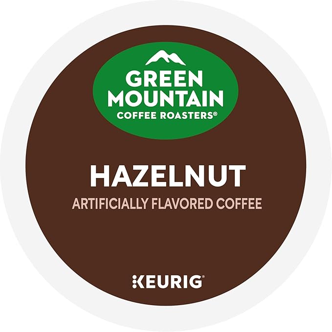 Green Mountain Coffee Roasters Hazelnut Coffee, Keurig Single Serve K-Cup Pods, Light Roast, 48 Count