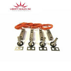 Liberty GX-1-5k lb (Large Envelope) NTEP Shear Beam Load Cell Sensors for Platform Floor Scale with Feet & Spacers | Stainless Steel